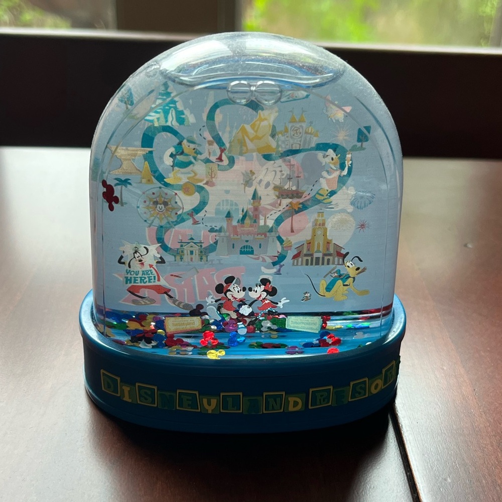 Authentic Disneyland Resort Snowglobe
